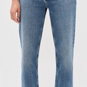 Agolde Light Blue Straight Leg Jeans